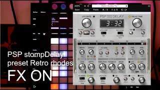 Video thumbnail for PSP stompDelay ON vs OFF by PSPaudioware