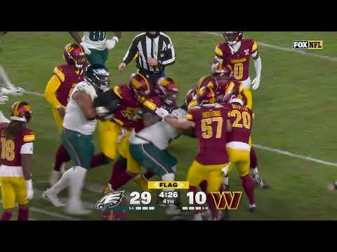 Eagles And Commanders Brawl