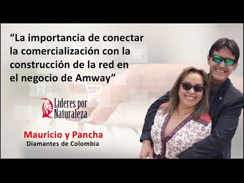 "Conecta el VOLUMEN con la construcción de la RED en el Negocio AMWAY"-Mauricio y Pancha (Diamantes)