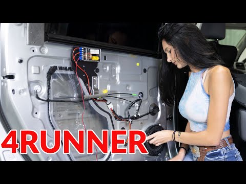 2020-2024 Toyota 4Runner add amplifiers to stock stereo Audio Control LC5I Pro Line Out Converter