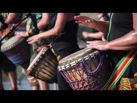 1 Hour Djembe drumming/ backing track
