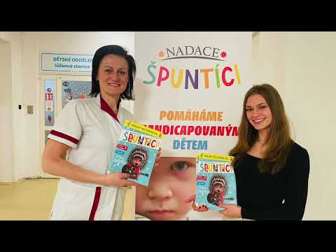 Valerie Kaňová - ambasadorka Nadace Špuntíci