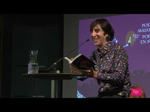 Poetas en Mayo Poetak Maiatzean "La poesía es un acuerdo verbal"