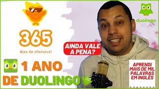 UM ANO FAZENDO DUOLINGO, Ainda vale a pena?