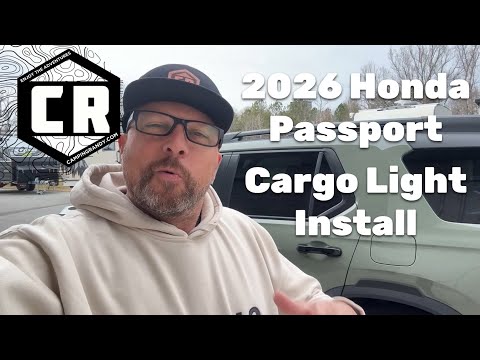 2026 Honda Passport TRAILSPORT Blackout Caro Light Tailgate Install Mod Two Minutes 08V30-3BM-100