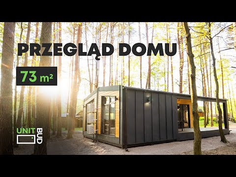 Przegląd gotowego domu modułowego "Relax" 73 m2 od Unitbud. Wnętrze i wypełnienie domu