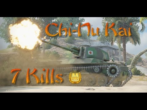WoTB Chi-Nu Kai   Mastery with 7 kills