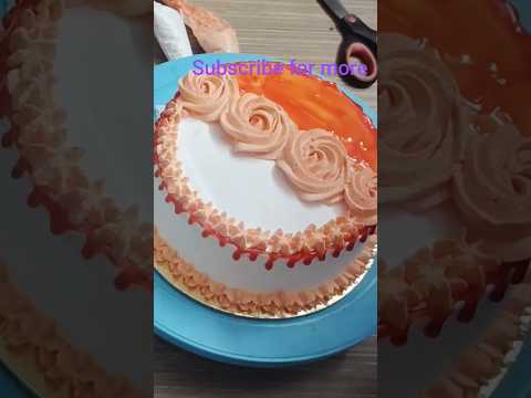 Butterscotch pastry cake 🎂