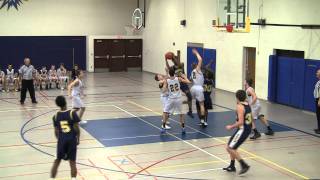 preview picture of video 'kettle moraine vs. milwaukee pius high school freshman basketball part 1 2/17/2012'