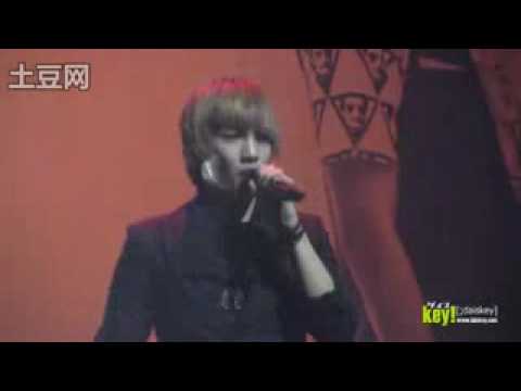 [Fancam] 100302 SHINee Key Noona is so pretty replay boom track@KTR