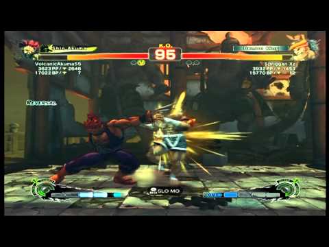 SSF4 AE 2012 Ranked: VolcanicAkuma55 (Akuma) vs Spriggan Xz (Adon)