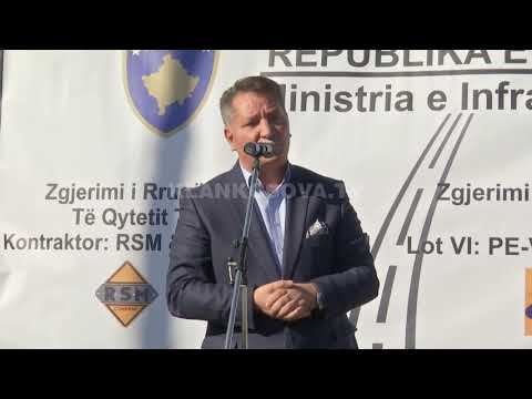 Përurohet rruga Zahaq - Pejë - 26.10.2018 - Klan Kosova
