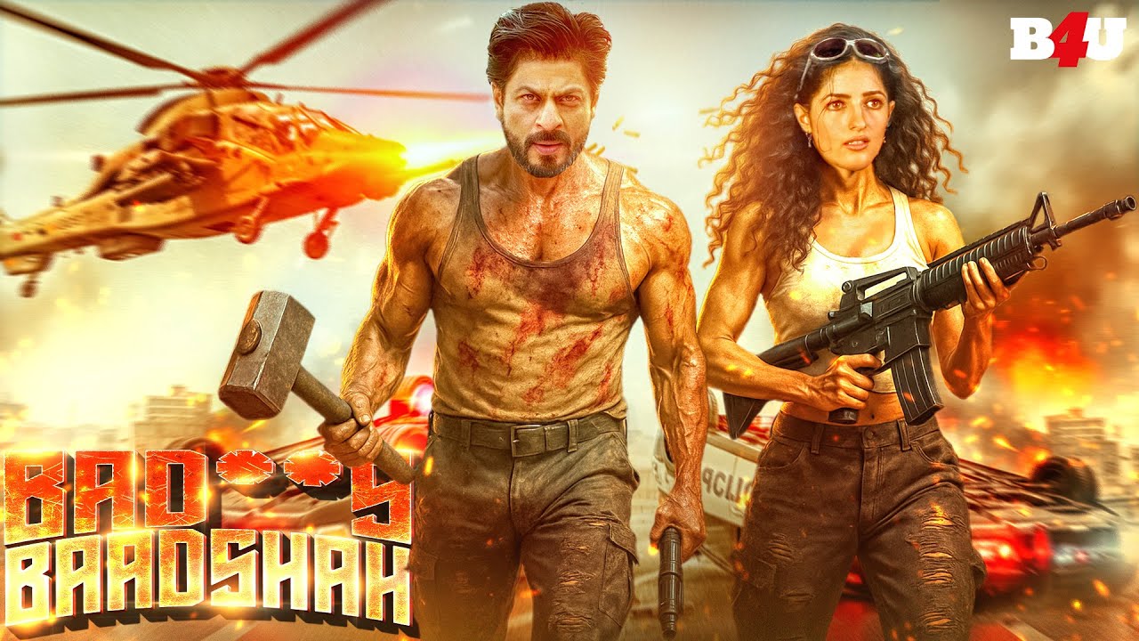 BOLLYWOOD BLOCKBUSTER HINDI ACTION MOVIE (HD) SHAH RUKH KHAN SUPERHIT HINDI MOVIE  - BAADSHAH