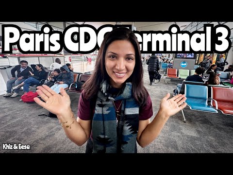Paris Charles de Gaulle Airport Terminal 3 Tour ✈️ | How to Transfer from Terminal 2E to 3 (CDG)