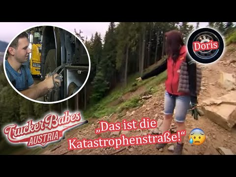 Doris muss die KATASTROPHENSTRASSE entlang fahren! 😰  | Trucker Babes Austria | ATV