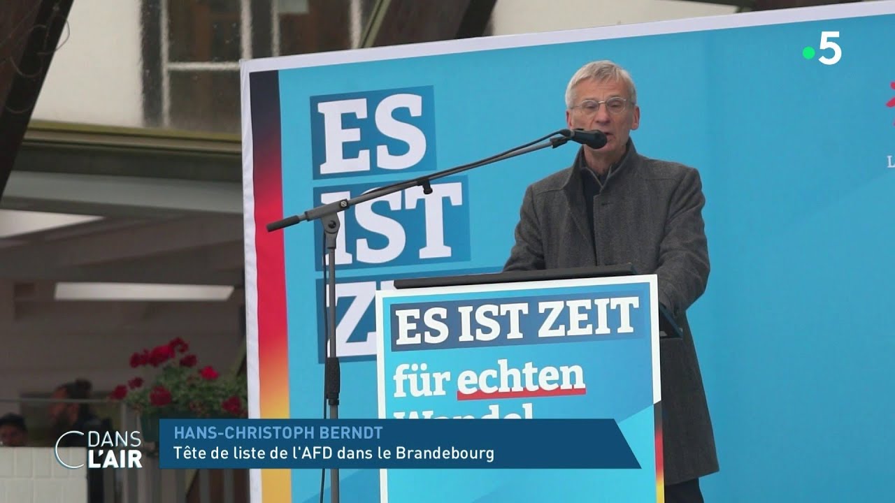 Allemagne : percée historique de l'extrême droite dans les urnes - Reportage #cdanslair 16.09.2024