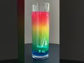 Как сделать радугу в стакане #rainbow #juice #cocktail #bright