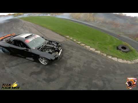 Team PLAGUE BIRDS : SIMON CORBEIL #RX7 #V8swap // Halloween Bash 2021 - Circuit Riverside Speedway