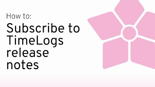 How to sign up for release notes