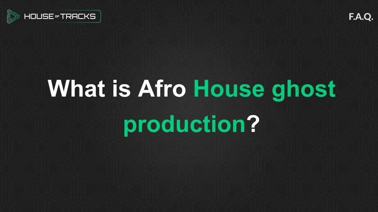 What Is Afro House Ghost Production?