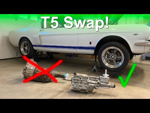How to swap a C4 Transmission for a T5 Transmission (Part 2 of 2)