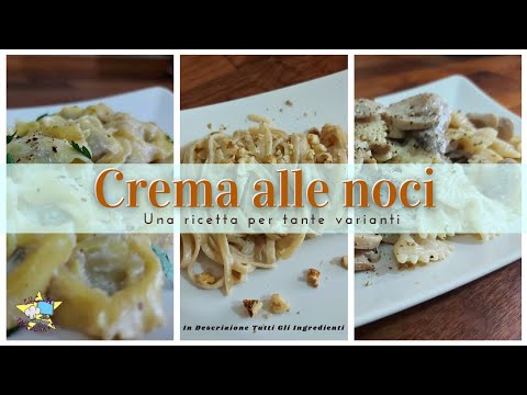 Salsa di noci - condimento alle noci facile e veloce #bimby #noci