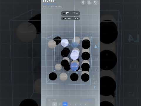 Spatial Strategy: 3D Reversi