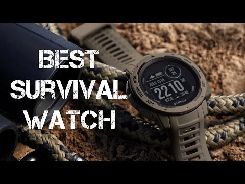 The Best SURVIVAL Watch : Garmin Tactical Instinct