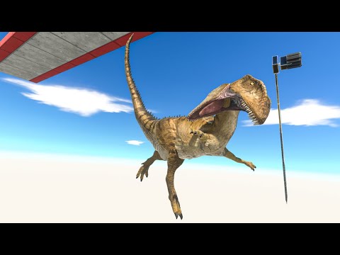 Escape from  Hard Way with Spike Trap - Animal Revolt Battle Simulator