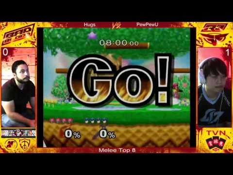 Melee Winners Semis Hugs vs PewPewU Bad Blood 2016