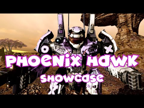 [MWO] Phoenix Hawk Showcase (builds for every variants)