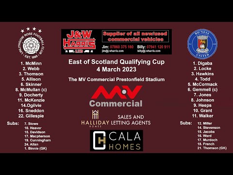 Linlithgow Rose v Bo’ness United – 4 March 2023