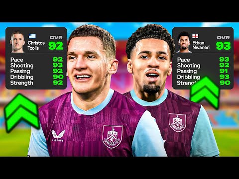 I Rebuild BURNLEY For Their Epic Return!