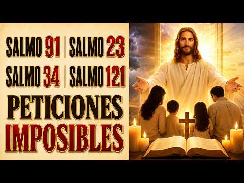 FAMILIA Y HIJOS SALMO 91, 23, 34, 121, PARA MILAGROS Y PROTECCIÓN