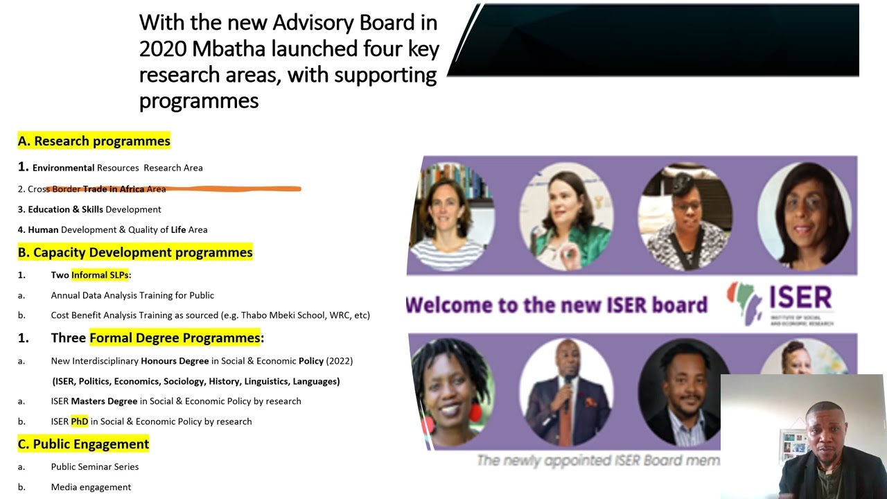 A brief history tour of the ISER nodes workshop 2 Oct 2024