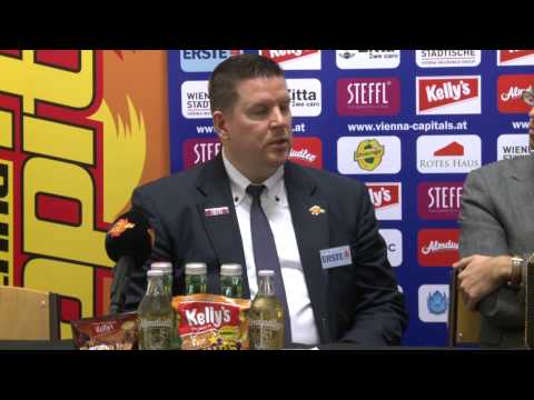 Pressekonferenz (30.11.2014): UPC Vienna Capitals vs. HC Bozen 2:4 (1:2, 1:2, 0:0)