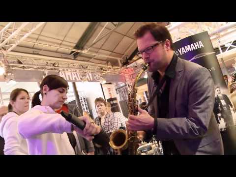 Wojtek Goral presenterar Yamaha Saxofoner