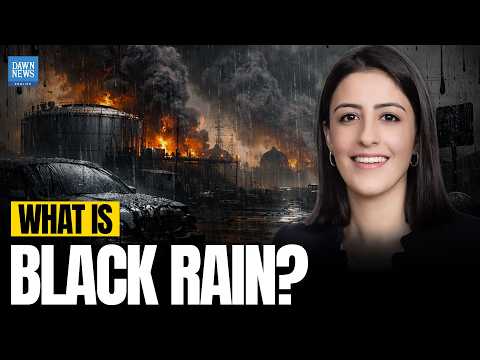 What is Black Rain? Climate Fallout Of US-Israel Striking Oil Depots In Iran