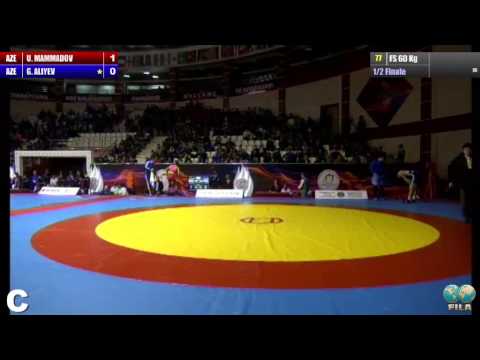 GGP2013 / Umid MAMMADOV (AZE) - Haji ALIYEV (AZE) - FS 60 kg 1/2 final match
