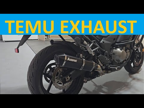 Temu Akrapovic Exhaust   Kawasaki Versys 1000