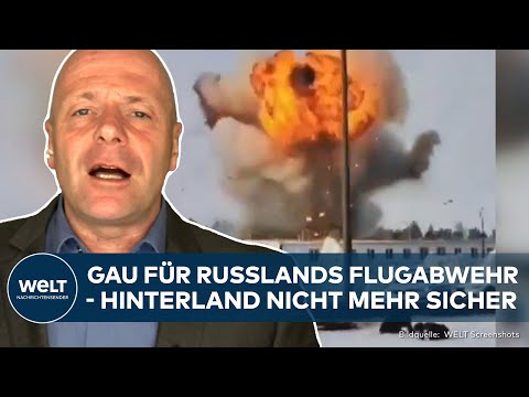 PUTIN ÜBERRUMPELT: Ukrainische Angriffe tief im russischen Kernland blamiert russische Luftabwehr