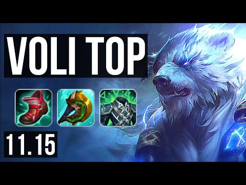 VOLIBEAR vs SYLAS (TOP) (DEFEAT) | 65% winrate, Legendary | KR Diamond | v11.15