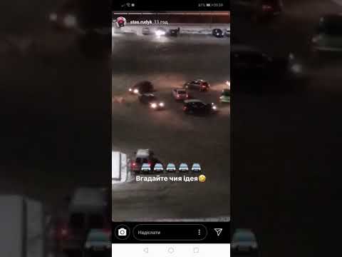 Як франківські автомобілісти “водили хороводи” навколо патрульних. ВІДЕО