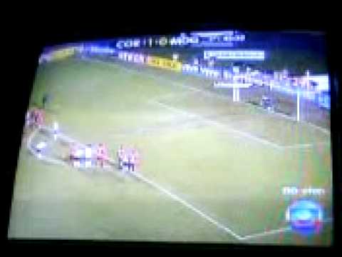 Paulistão 2009 - Corinthians Vs Mogi Mirim - Chicão gol de penalty