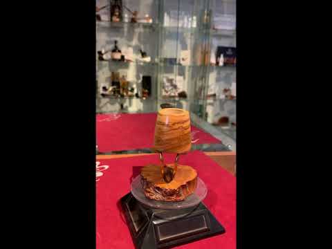 Pipa Paronelli in olivastro freehand army mount fatta a mano - www.paronellipipe.com