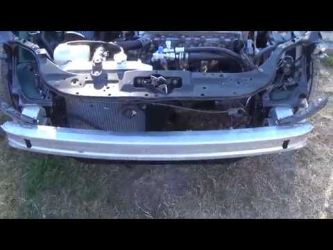 Installing front bumper reinforcement