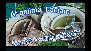 Pilnas valymas ir sureguliavimas nuotekų valymo įrenginio #august