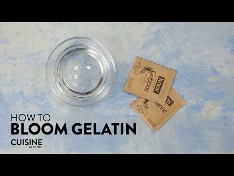 How to Bloom Gelatin | Cuisine at Home
