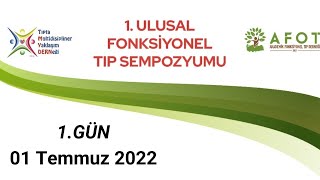 1.Ulusal Fonksiyonel Tıp Sempozyumu / 1.Gün