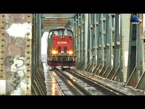 Gogoșarul LDH1360 841006-5 Traversează Râul Someș/Cross Someș River in Satu Mare - 25 January 2021